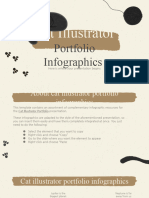 Cat Illustrator Portfolio Infographics by Slidesgo