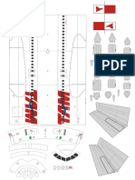 a320 tam papercraft