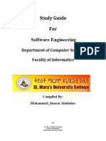 Study Guide to Software Engineering(Last)