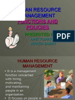 Human Resource Management &policy