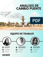 Analisis Urbano de Cambio Puente