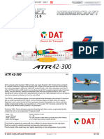 Atr 42-300 Danish Air Transport 72