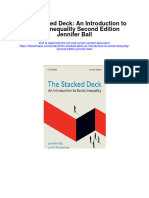 The Stacked Deck An Introduction To Social Inequality Second Edition Jennifer Ball Full Chapter