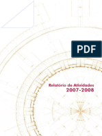 Relatório de Atividades 2007-2008