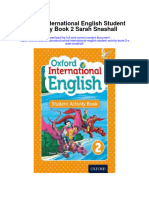 Download Oxford International English Student Activity Book 2 Sarah Snashall full chapter