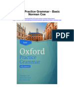 Oxford Practice Grammar Basic Norman Coe Full Chapter