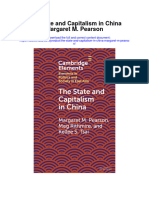 The State and Capitalism in China Margaret M Pearson Full Chapter