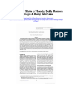 The Steady State of Sandy Soils Ramon Verdugo Kenji Ishihara Full Chapter