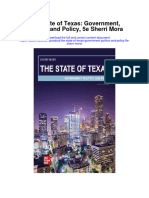 The State of Texas Government Politics and Policy 5E Sherri Mora Full Chapter