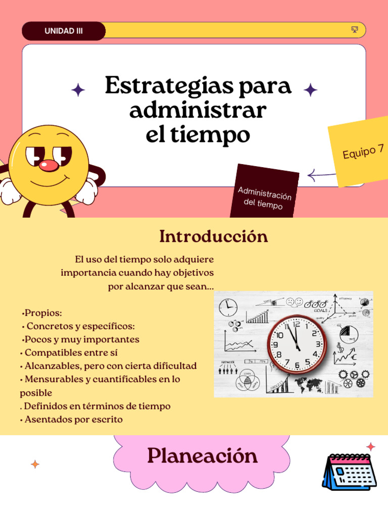 Estrategias Efectivas para Administrar el Tiempo | PDF | Planificación ...