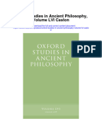 Download Oxford Studies In Ancient Philosophy Volume Lvi Caston full chapter