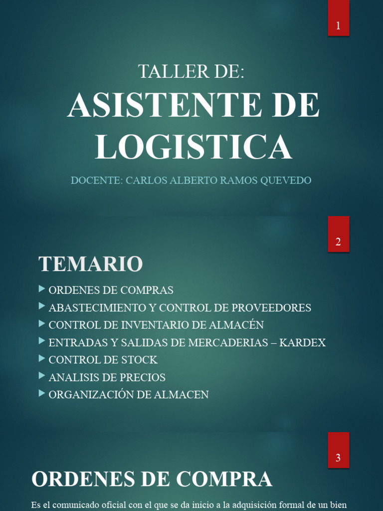 Asistente de Logistica | PDF | Almacén | Marca