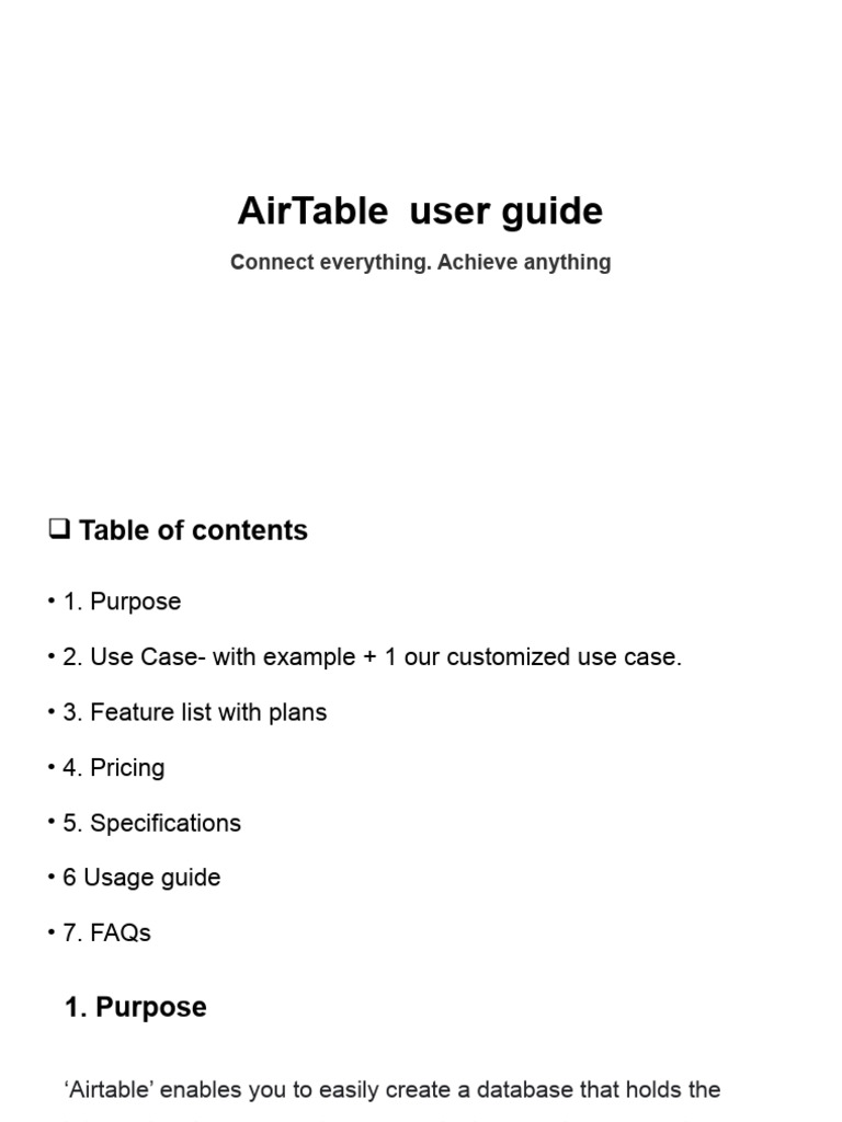 What Is Airtable Tool