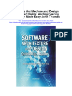 Software Architecture and Design Quickstart Guide An Engineering Approach Made Easy John Thomas All Chapter