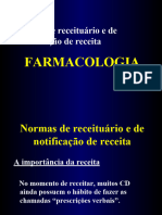 Farmacologia 5 - Normas de receituário e de notificação de receita (1)