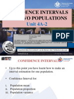 Unit 4A_2_STUDENTS Confidence Intervals for Two Populations