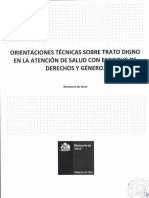 RES. EXENTA NÂº 315 ORIENTACIONES TECNICAS SOBRE TRATO DIGNO