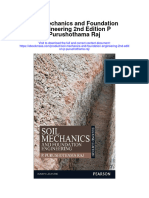 Soil Mechanics and Foundation Engineering 2Nd Edition P Purushothama Raj All Chapter