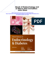 Oxford Textbook of Endocrinology and Diabetes 22 March 2022 3Rd Edition John Wass Full Chapter