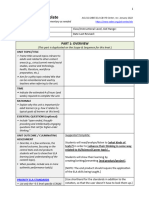 ELA Unit Plan Template: Part 1: Overview