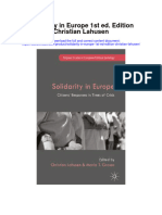 Download Solidarity In Europe 1St Ed Edition Christian Lahusen all chapter