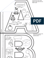 FREE - Alphabet Colouring