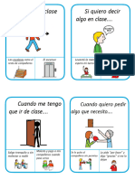 Tarjetas Habilidades Sociales Control de Conducta