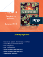 Chapter 5 Respiratory Function Summer 2018 by AM