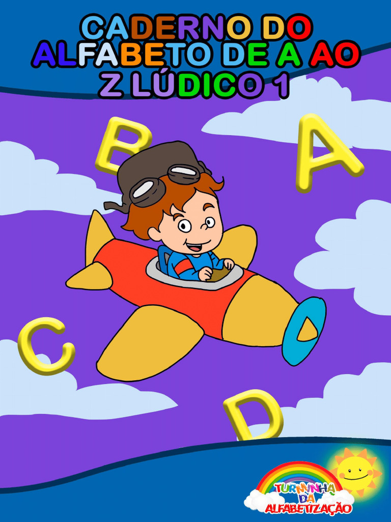 Caderno Do Alfabeto de A Ao Z Lúdico | PDF