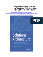 Download Solutions Architecture A Modern Approach To Cloud And Digital Systems Delivery 1St Edition Wasim Rajput all chapter