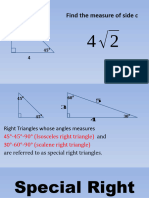 Special Right Triangle