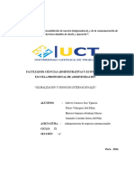 Gobalización  negocios internacionales