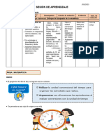 Mat Sesión de Aprendizaje