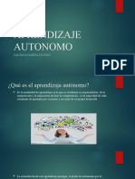 Aprendizaje Autonomo