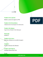 Trabajo Escrito 2 Modelos y Procesos de Negocio en WEB