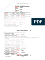 Prueba de Vocabulario 12