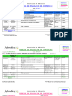 Rubrica Matematicas 8