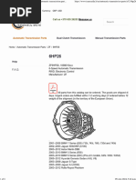 ZF 6HP26 Transmission Parts List and Car Models