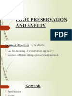 Food Preservation and Safety