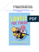 Sonrie Por Favor 0 5 Un Gin Tonic Por Favor 1A Edition Estrella Correa All Chapter