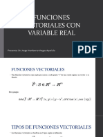 Funciones Vectoriales de Varable Escalar