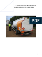 Manual de Inspeccion Del Transporte de Mercancias Peligrosas Por Carretera