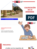S03 - Diapositivas - Calificación de La Demanda