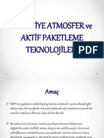 Modi̇fi̇ye Atmosfer Paketleme Teknoloji̇si̇