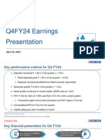 HDFC Bank Investor Presentation Q4 2023-24