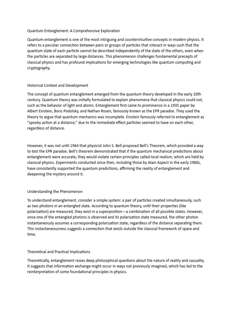QUANTUM ENTANGLEMENT FOR DUMMIES PDF visual data 2