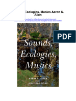 Sounds Ecologies Musics Aaron S Allen All Chapter