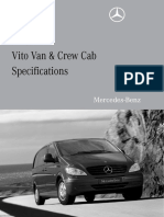 Mercedes-Benz Vito-Van-CrewCab W639-I Specifications 201001