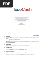 EcoCashPayment Gateway API Spec FINAL v5