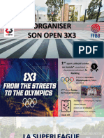 Organiser Son Open 3X3